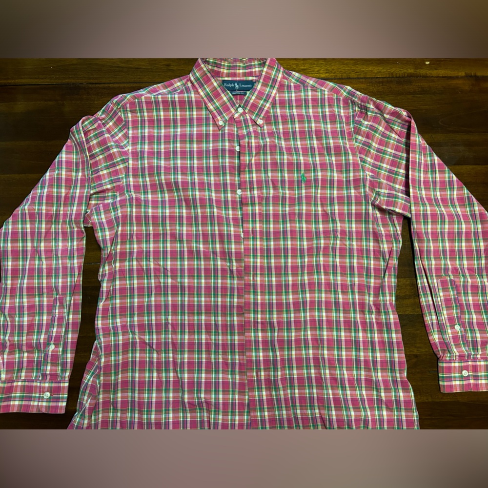 Men’s Polo, XL, Long sleeve